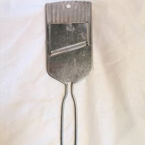 Metal Kitchen Turner Spatula - Silver